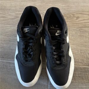 Nike Air Dual-Tone Black and White Shoes